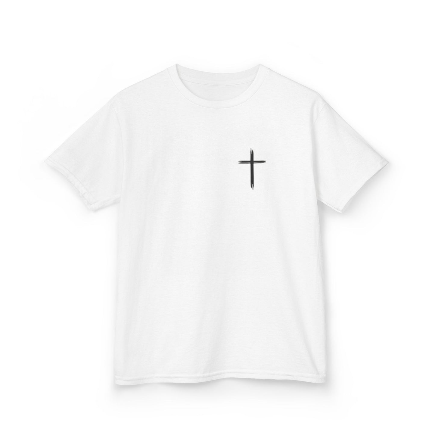 Christian Kids Heavy Cotton™ Tee with Cross Design