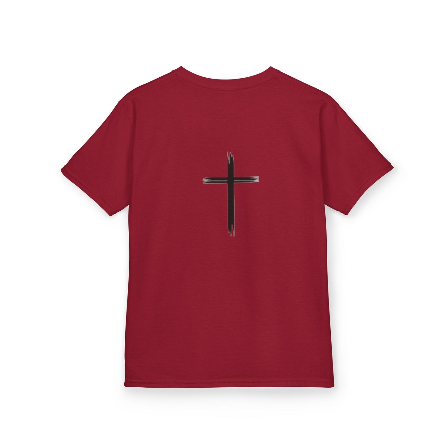 Christian Kids Heavy Cotton™ Tee with Cross Design