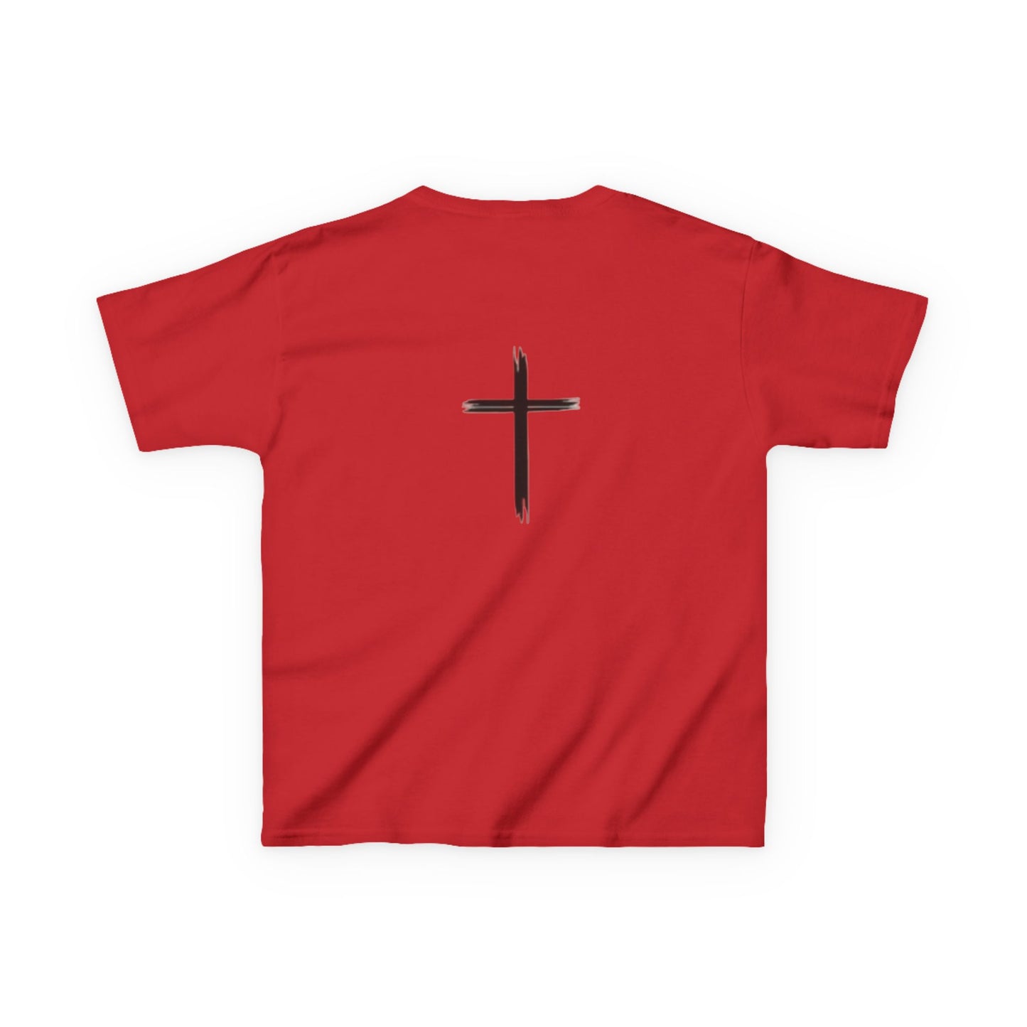 Christian Kids Heavy Cotton™ Tee with Cross Design