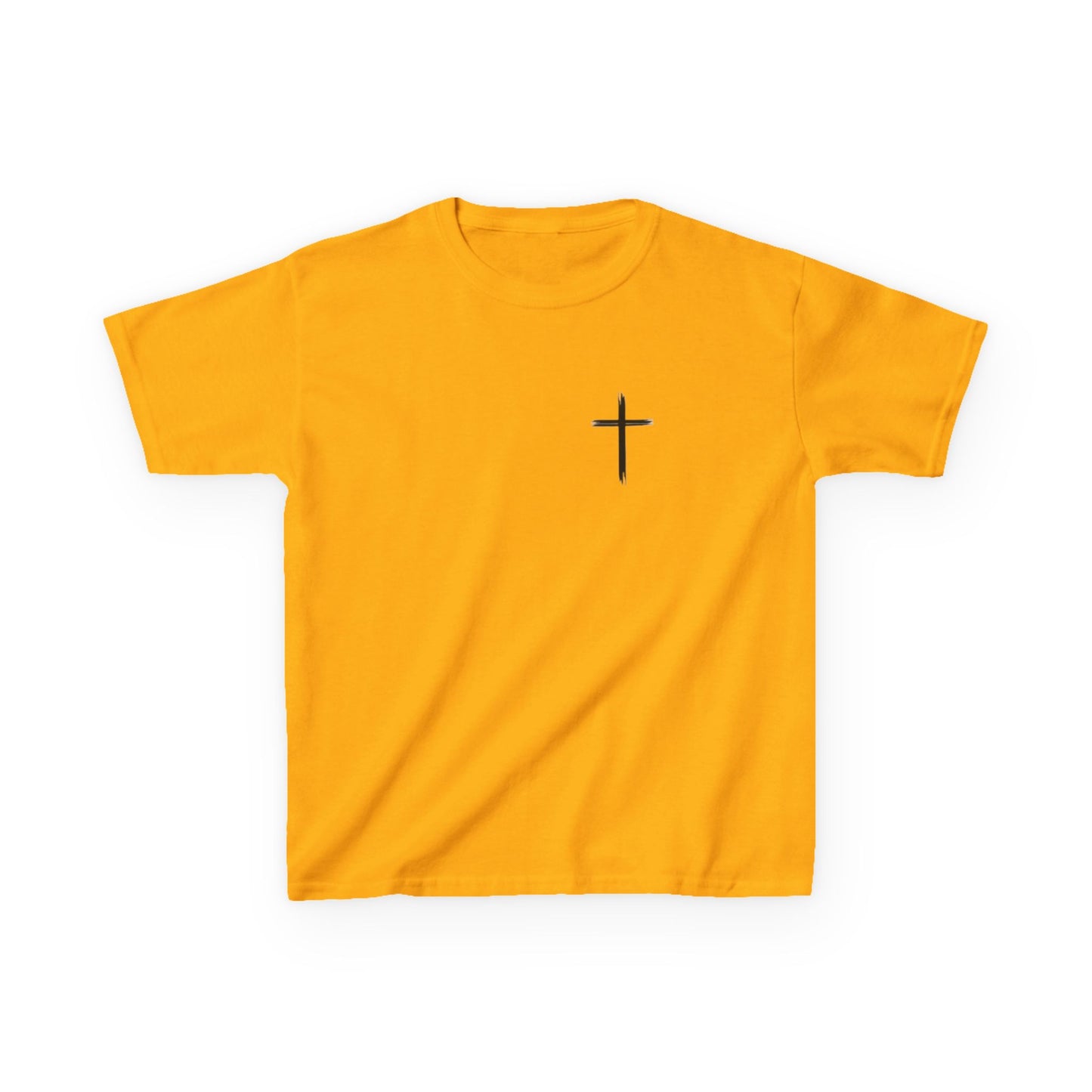 Christian Kids Heavy Cotton™ Tee with Cross Design