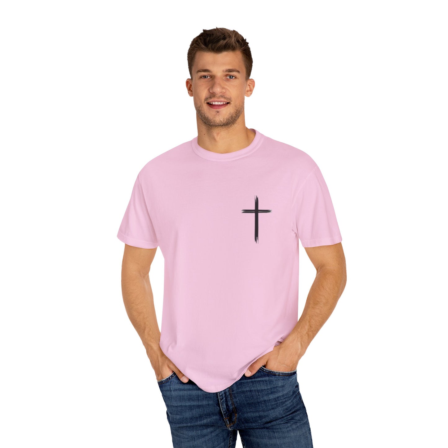 Inspirational Cross Unisex Garment-Dyed T-Shirt