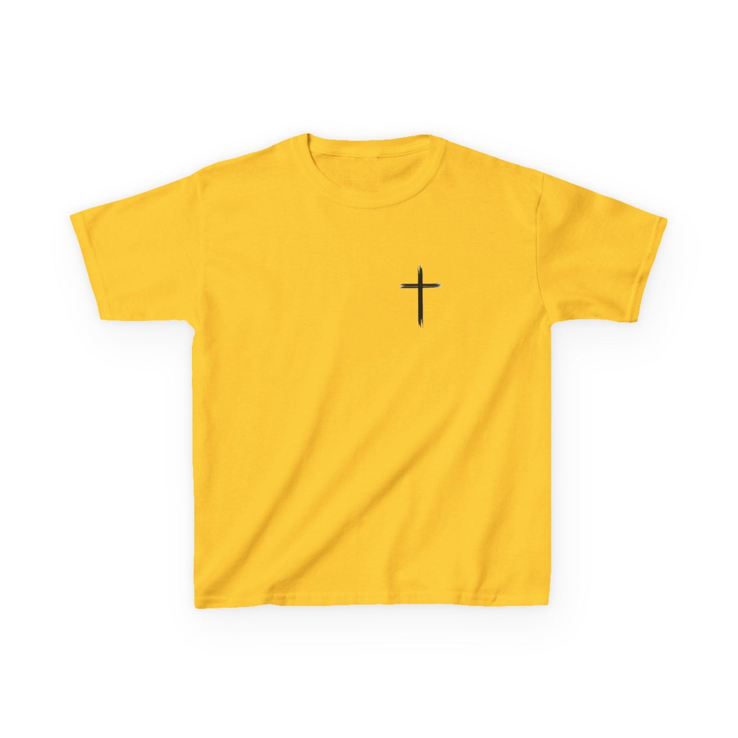 Christian Kids Heavy Cotton™ Tee with Cross Design