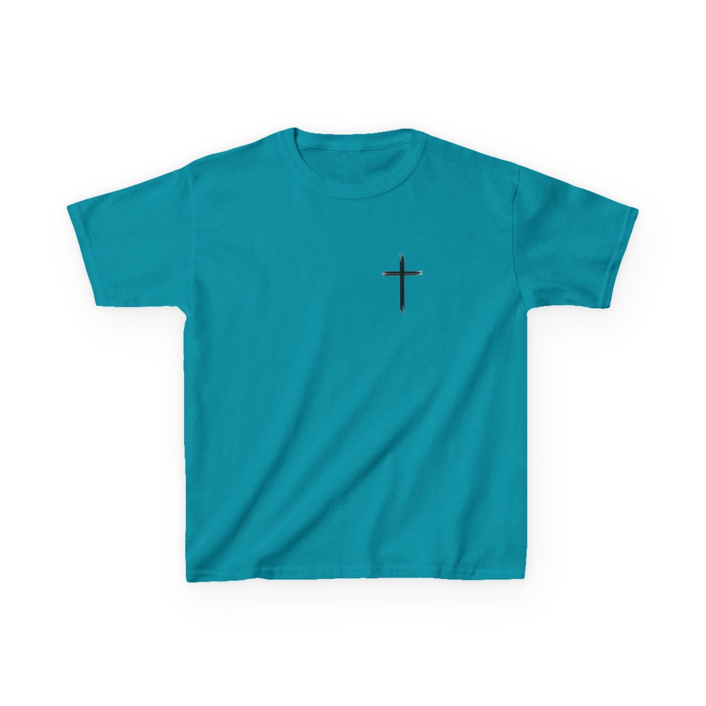 Christian Kids Heavy Cotton™ Tee with Cross Design