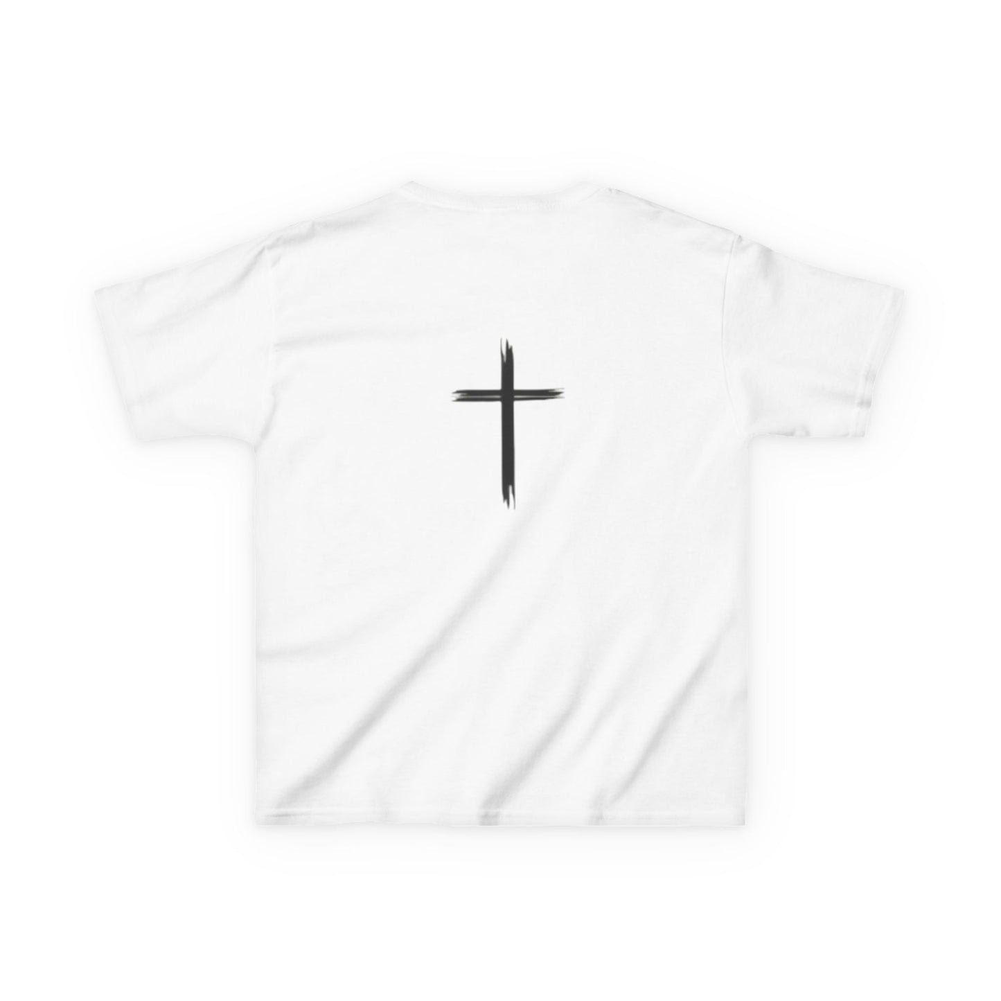 Christian Kids Heavy Cotton™ Tee with Cross Design