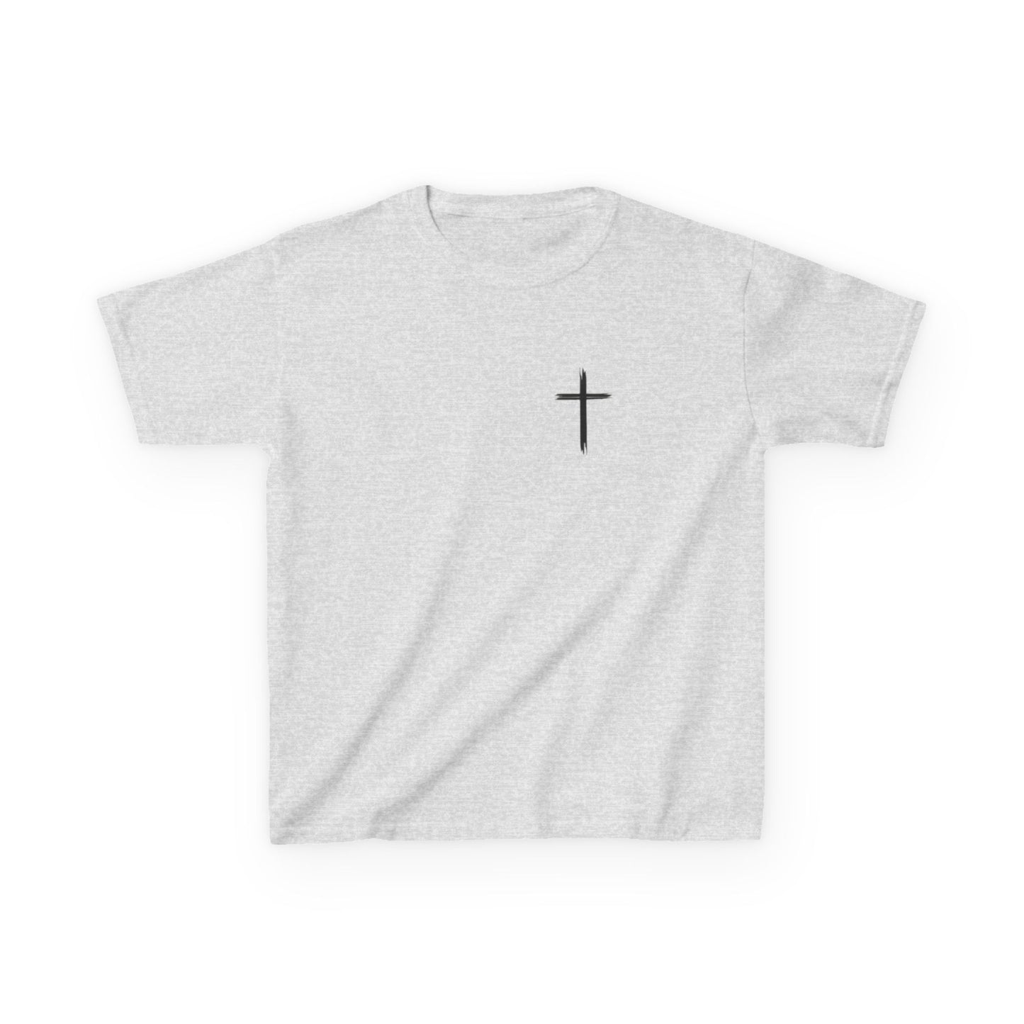 Christian Kids Heavy Cotton™ Tee with Cross Design