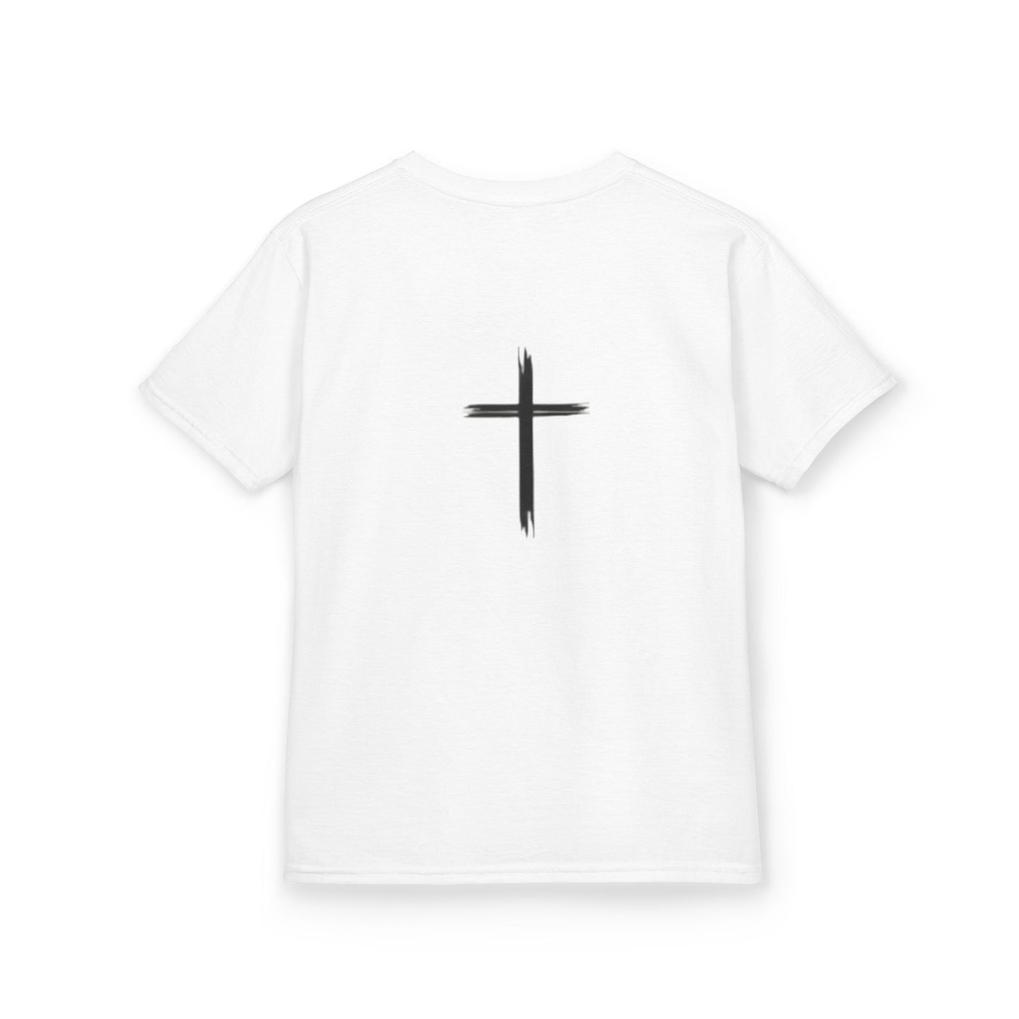 Christian Kids Heavy Cotton™ Tee with Cross Design