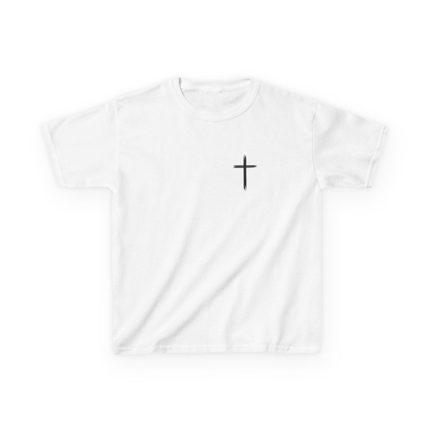 Christian Kids Heavy Cotton™ Tee with Cross Design