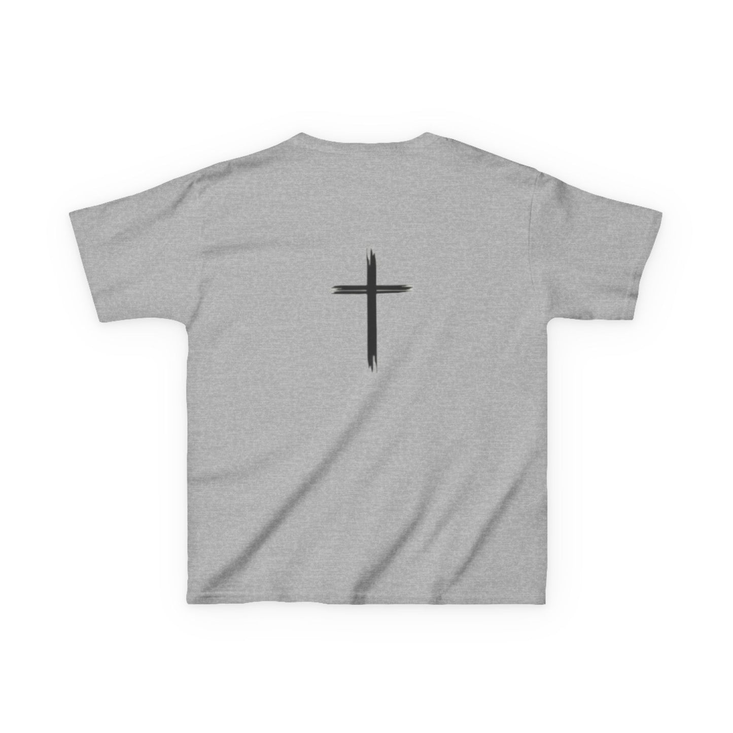 Christian Kids Heavy Cotton™ Tee with Cross Design