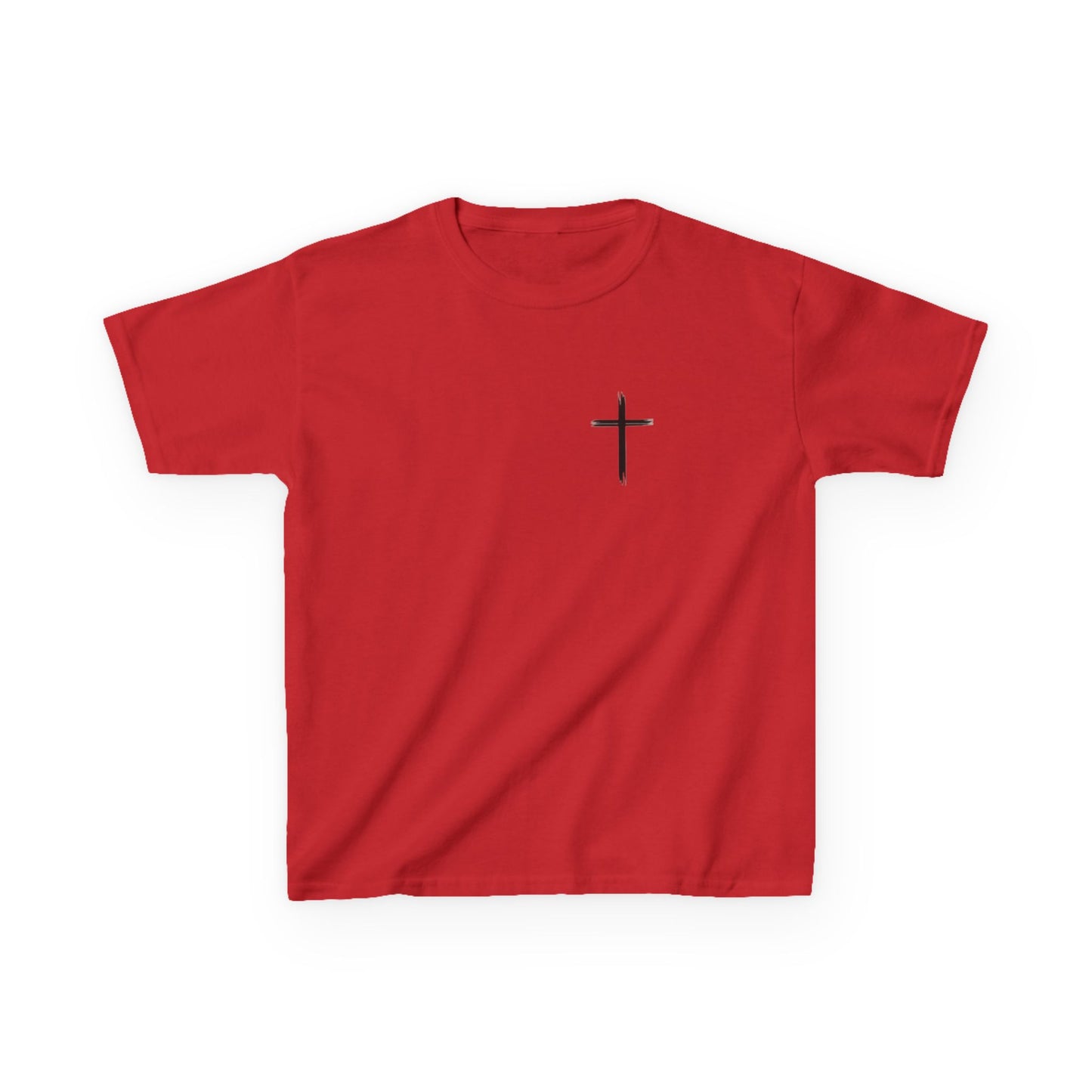 Christian Kids Heavy Cotton™ Tee with Cross Design