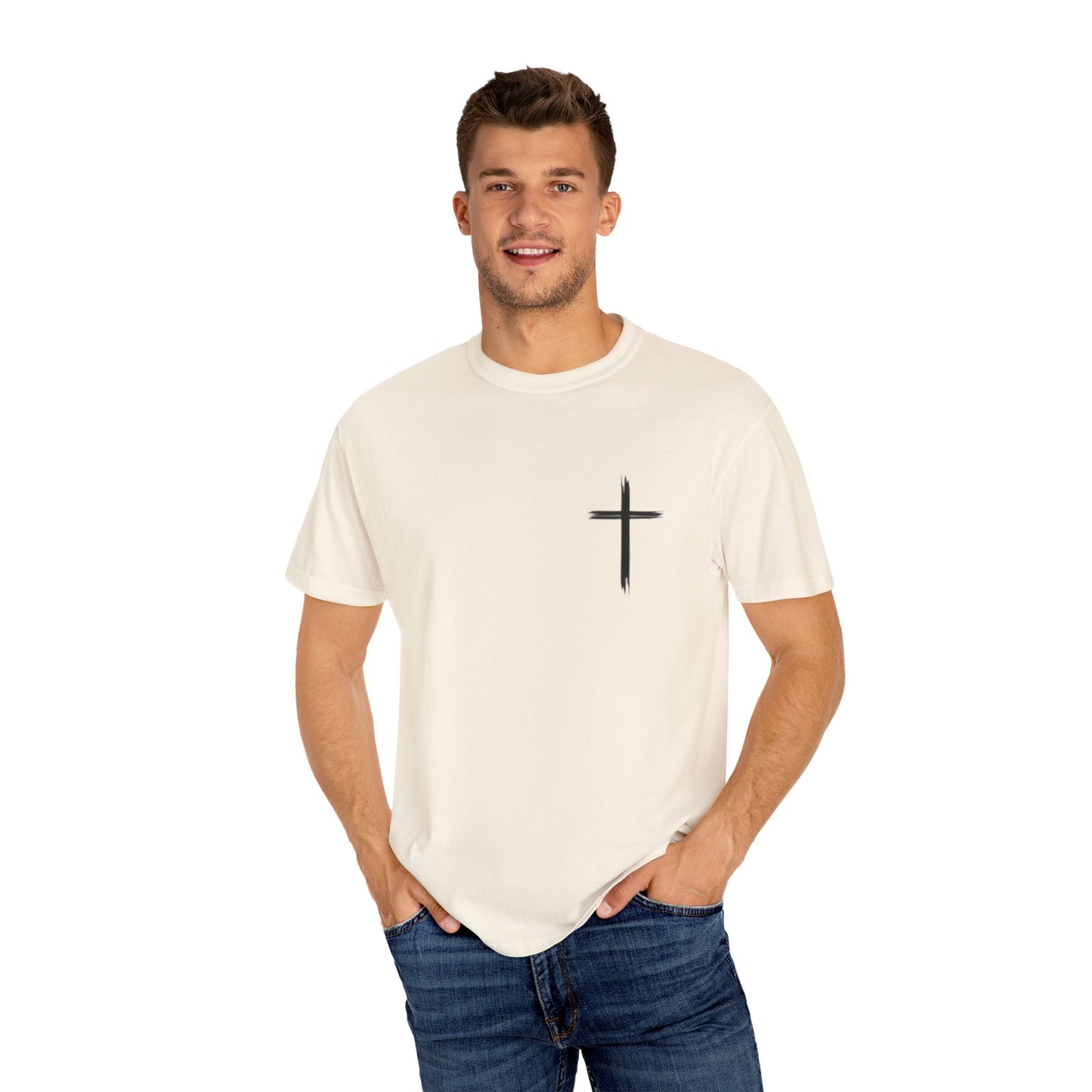 Inspirational Cross Unisex Garment-Dyed T-Shirt