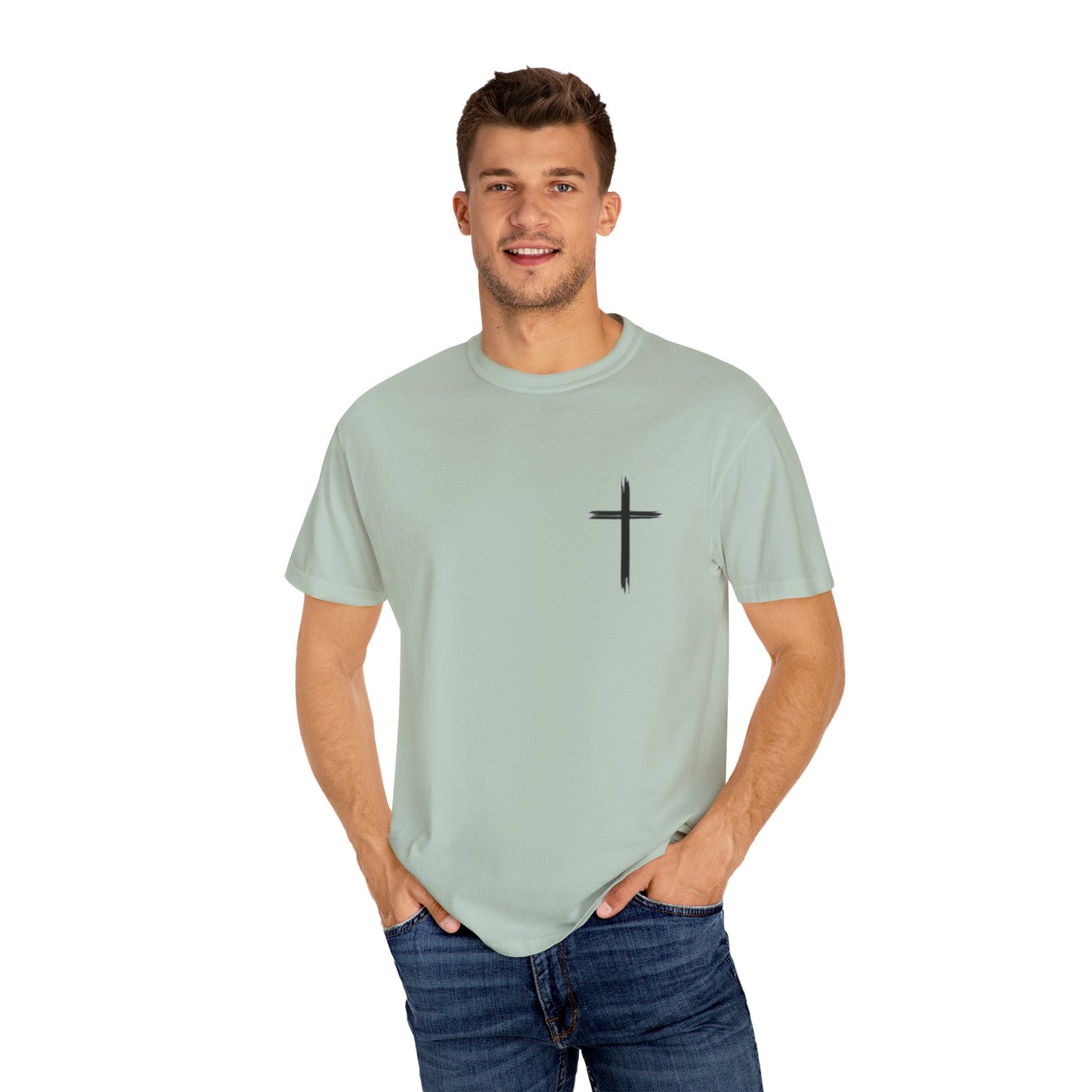 Inspirational Cross Unisex Garment-Dyed T-Shirt