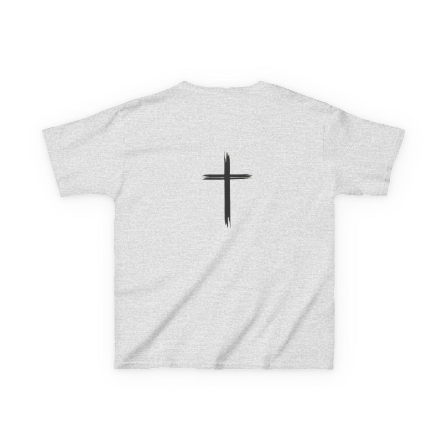 Christian Kids Heavy Cotton™ Tee with Cross Design