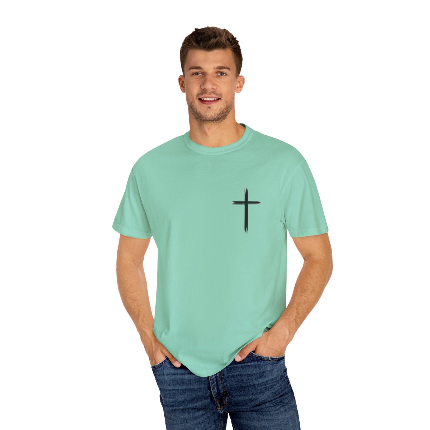 Inspirational Cross Unisex Garment-Dyed T-Shirt