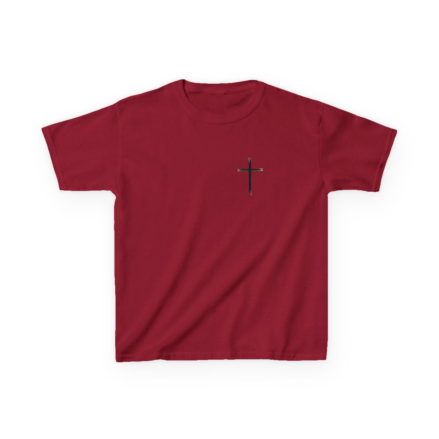 Christian Kids Heavy Cotton™ Tee with Cross Design